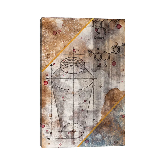 Shaker Chemical Reaction II by Taylor Smith - Wrapped Canvas Graphic Art Print