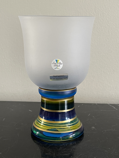 Sea Glasbruk Kosta Sweden Wine Glass
