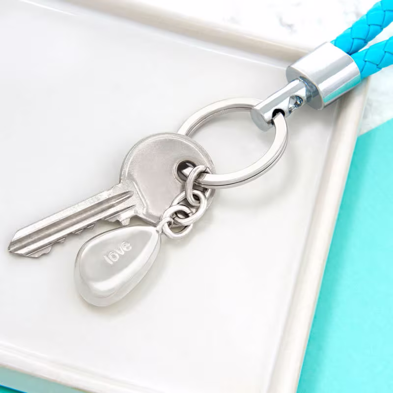 Love Pebble Chiming Keyring, Good For Stress Relaxation Happiness