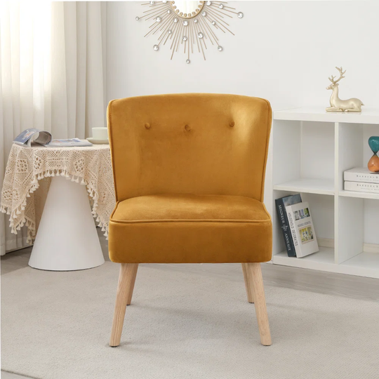 Velvet Accent Chair