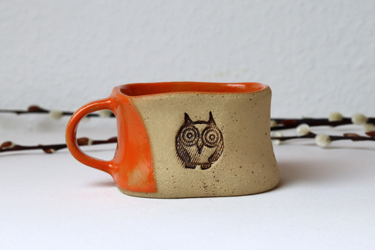 Owl Gift, Dessert Bowl, Pottery Handmade, Ice Cream Bowls