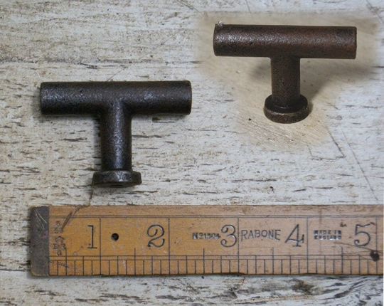 T-Bar Antique Style Cast Iron T Shape Knob Handle Rustic Industrial Door Drawer Pack Of 1 Or 10