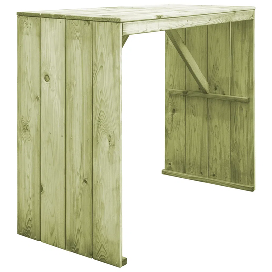 Glastonbury Wooden Bar Table