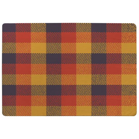 Olguin Red/Golden/Black Area Rug
