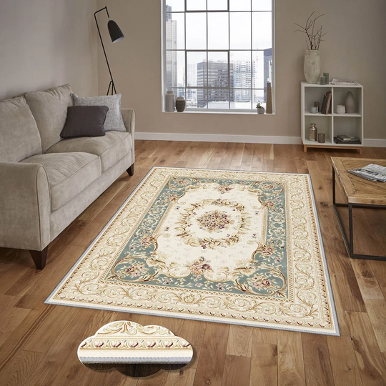 Odelia Flatweave Brown/Green Rug