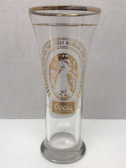 Coors Pilsner Glass