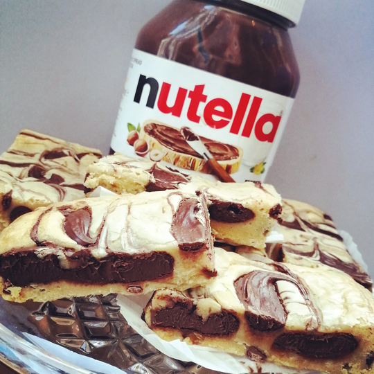 Nutella Blondies Free Delivery