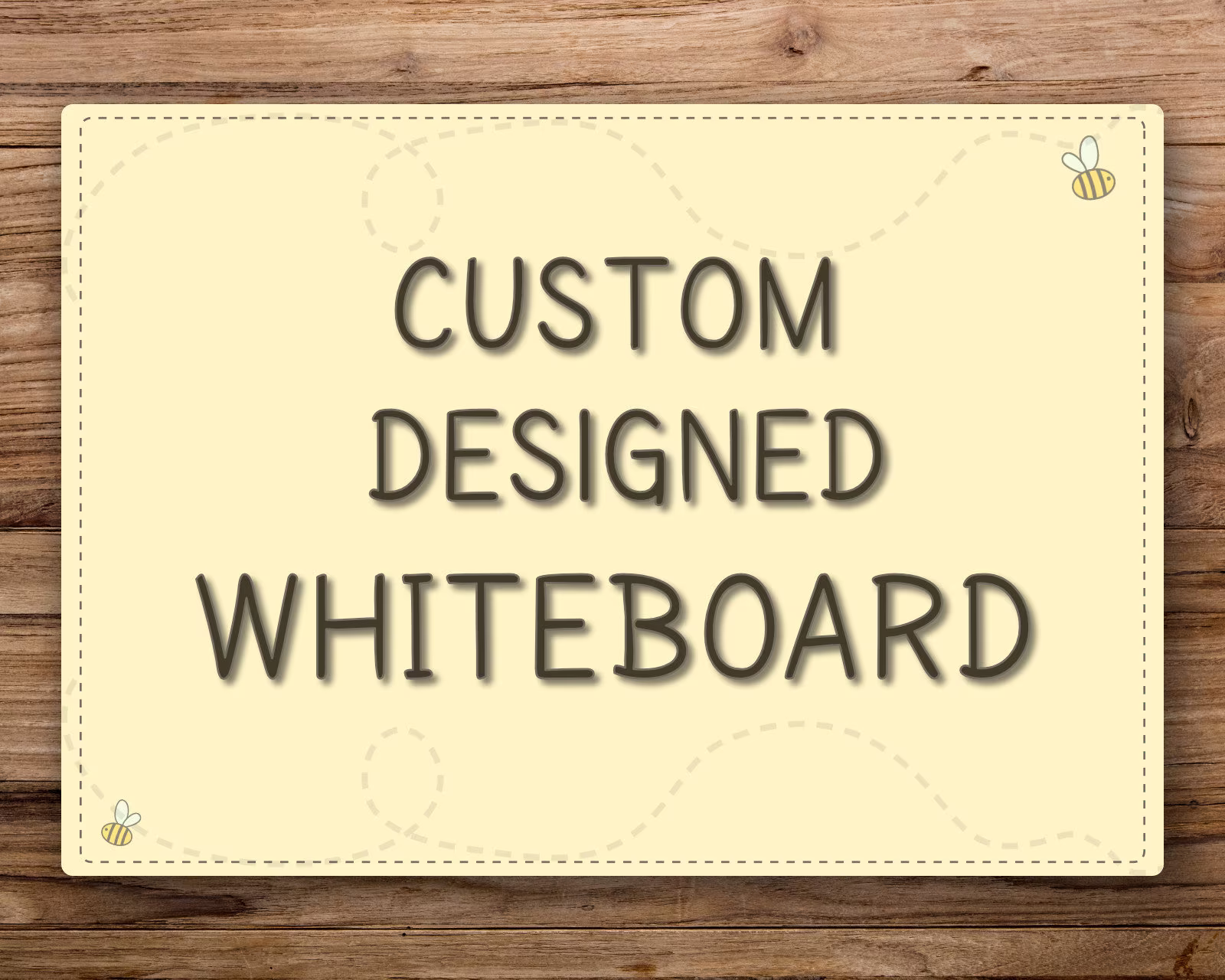 A3 Custom Designed Whiteboard