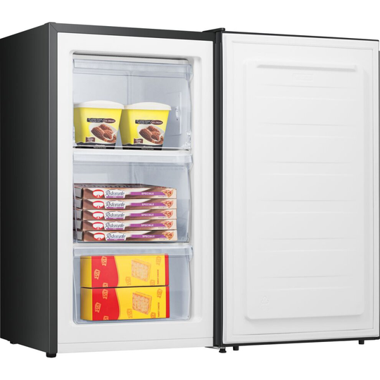 Fridgemaster MUZ4860MFB Under Counter Freezer - Black