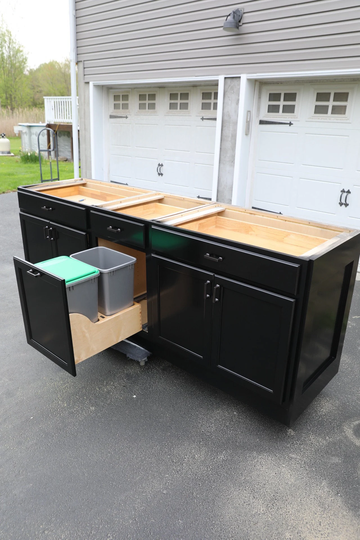 Kitchen Island | Kitchen With Seating, Custom Island, With Storage