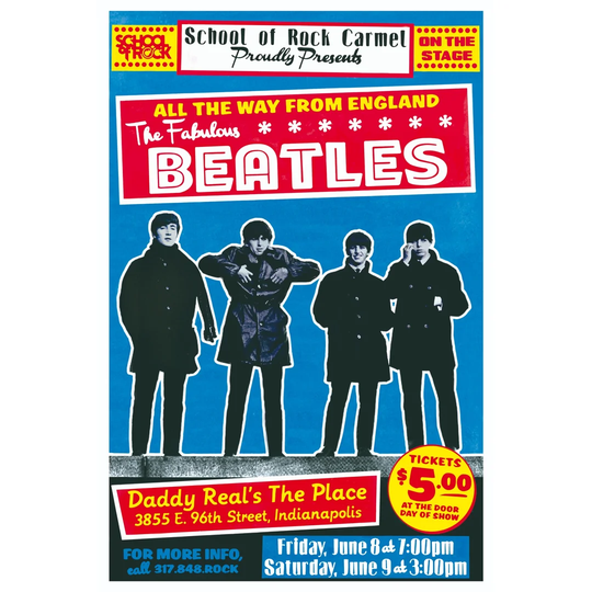 The Fabulous Beatles - Art Print