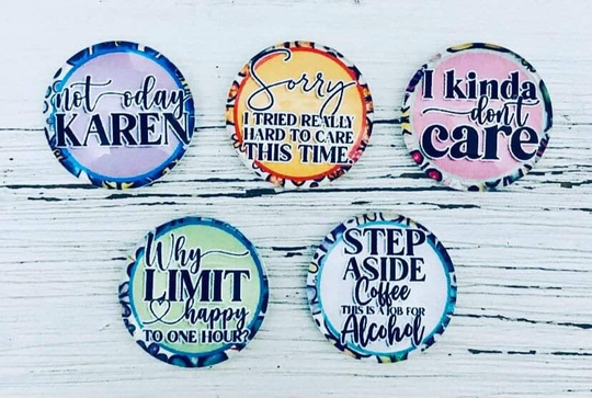 Funny Refrigerator Magnets, Sarcastic Glass Cute Office Supplies, Magnets For Board, Fridge Goals, Bulk Gift Idea