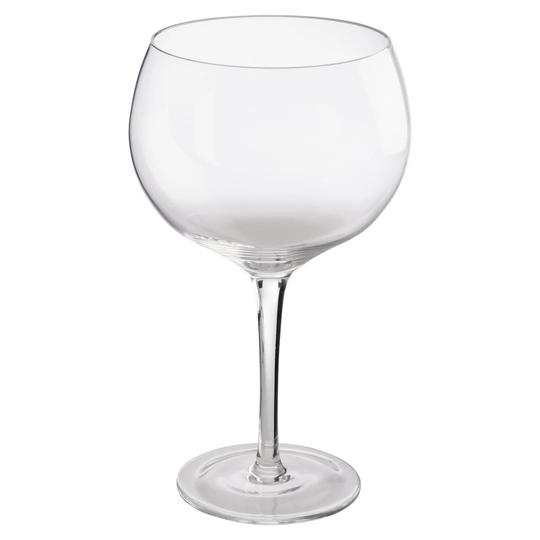 Set Of 2 Clear Gin Glasses