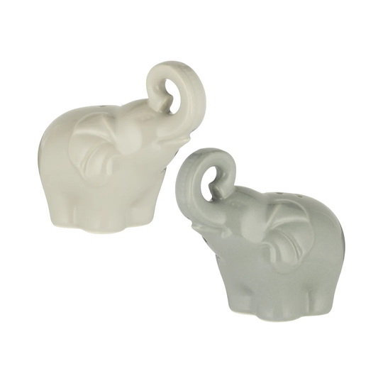World Foods Elephant 2 Piece Salt and Pepper Shaker Set