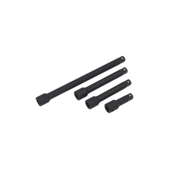 Sealey AK5513 Impact Extension Bar Set 4pc 1/2sq Drive