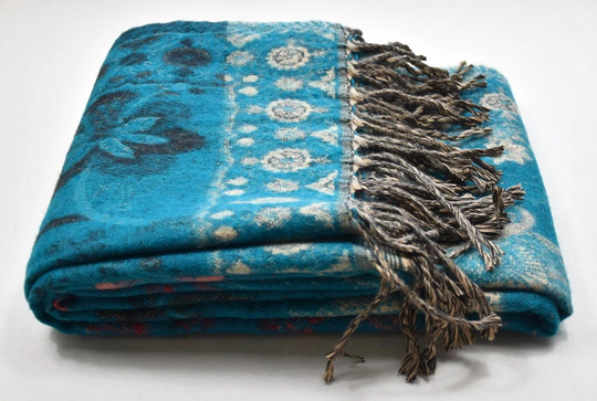 Shawl Yakwool Wrap Travel Stole Meditation Large Scarf Handmade Throws Code Ry1