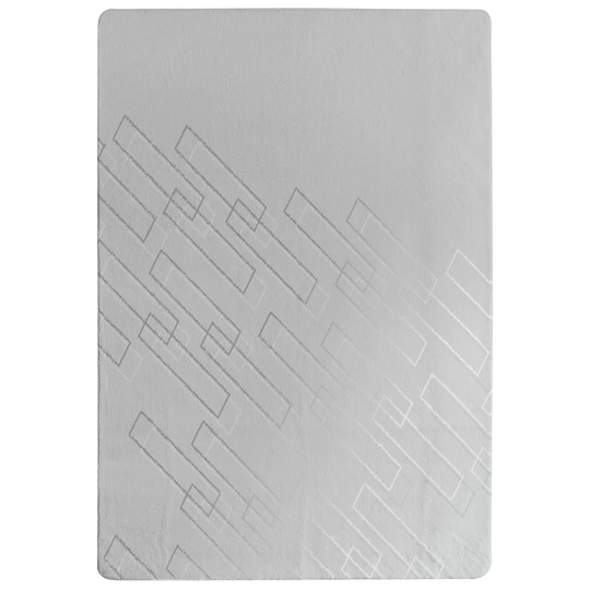 Whitman Line Designer Shaggy Grey Rug