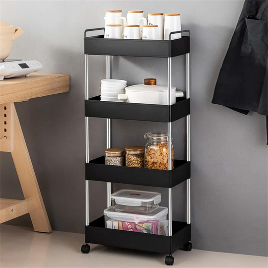 Lucchesi 40 Cm Kitchen Trolley with Locking Wheels