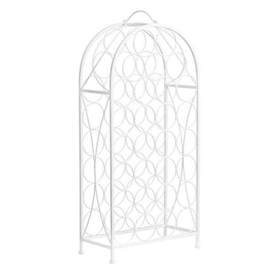 Premier Housewares Cafe Cassis Cream Powder 29 Bottles Wine Rack