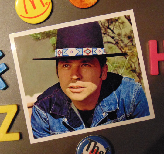 Billy Jack Movie Fridge Magnet 1970's Western Political Film Actor Tom Laughlin