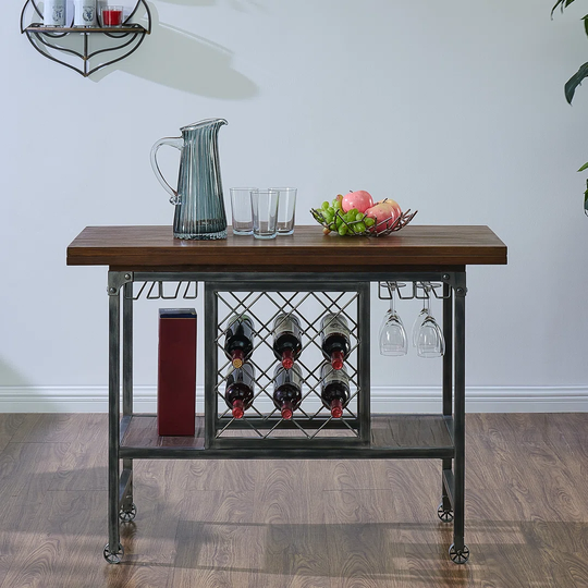 Bessemer Bar with Wine Storage