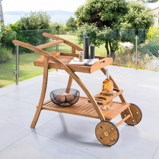 Bletsoe Bar Serving Cart
