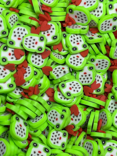 Owl Sprinkles, Fake Polymer Owls, Faux Jimmies, Lemons, Fruit Sprinkles