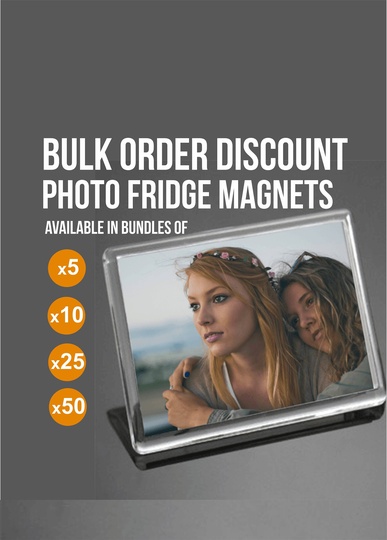 Photo Fridge Magnet | Photo Magnets Custom Image 90mm X 60mm Bulk Picture Family Gift |Dog Magnet