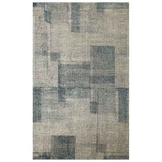 Cairns Machine Woven Cotton Grey/Beige Rug
