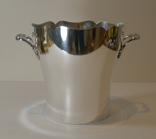 Cailar & Bayard, Paris - Elegant French Champagne Bucket/Wine Cooler C.1920