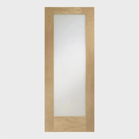 Internal Oak Pattern 10 with Obscure Glass