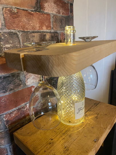 Wine & Wine Glass Holder