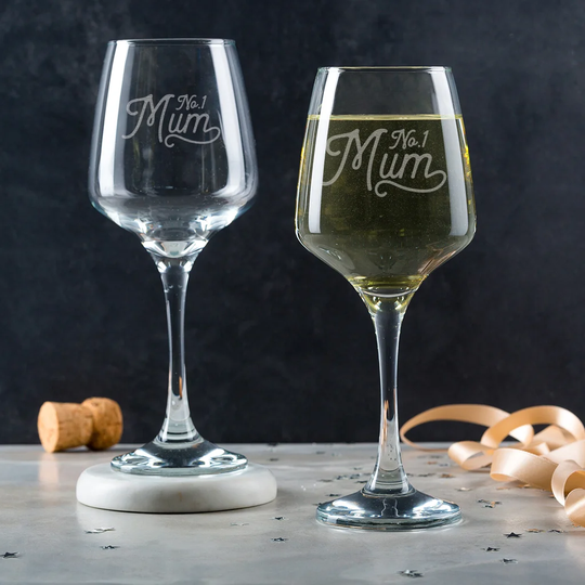 Barney Stemmed Wine Glass