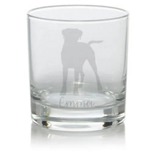 Personalised Boxer Engraved Whisky Glass, Dog Gift, Gift, Boxer, Gifts For Him