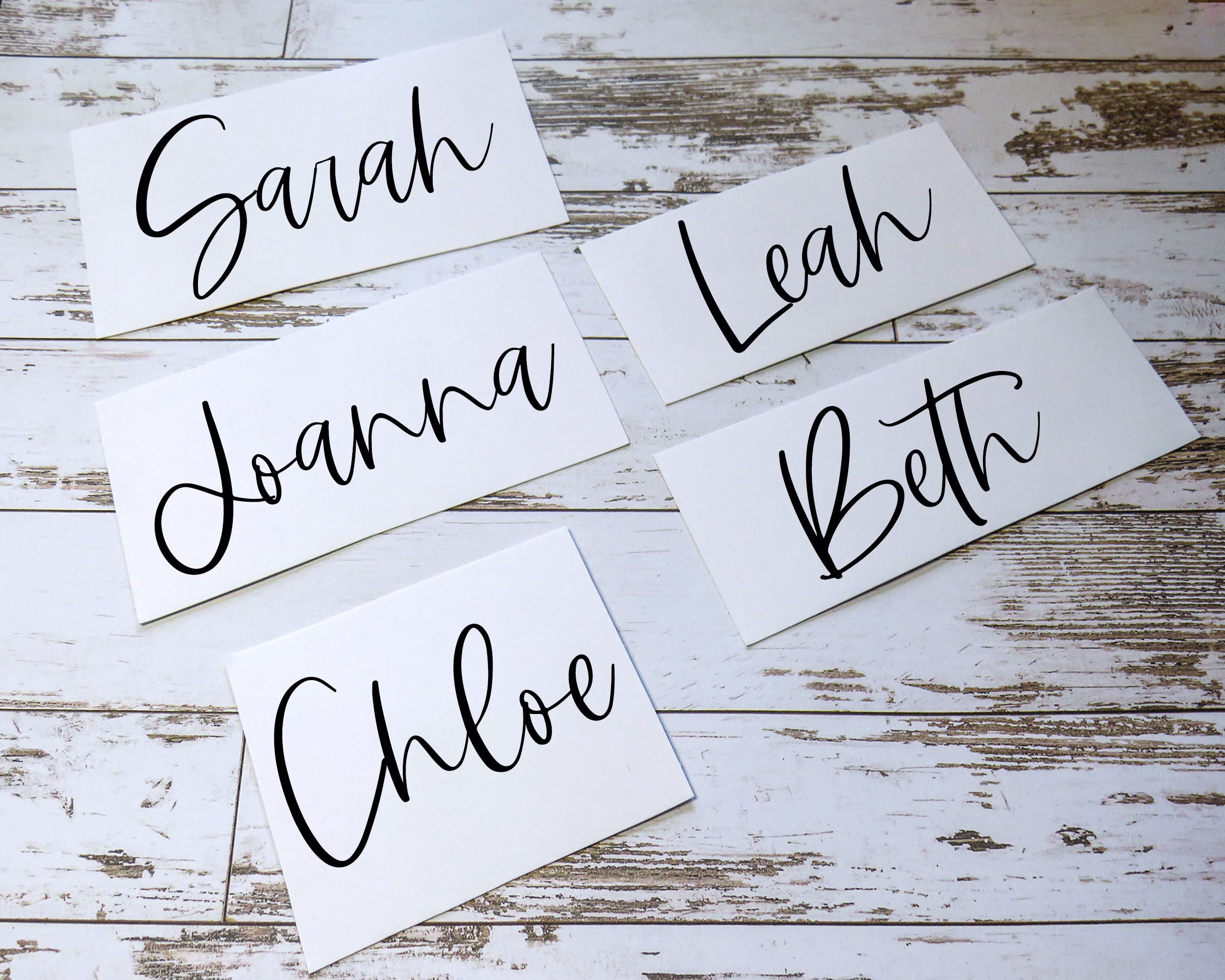Personalized Vinyl Name Decal Sticker | Lettering Custom Hen Party Wine Glass Tumbler Cup Laptop