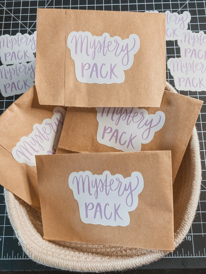 Mystery Sticker Pack | 5Pack - Stickers For Laptop Water Bottle Lgbt