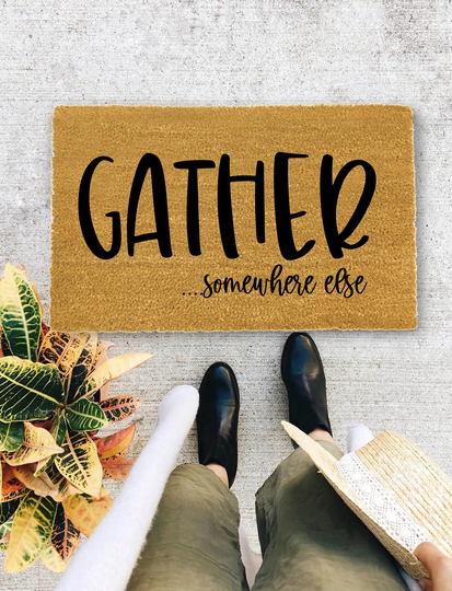 Funny Doormats, Closing Gift, Door Mat, New Home Gift, Wedding Gift - 2063