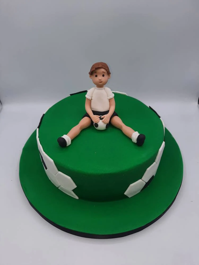 Fondant Footballer Figure
