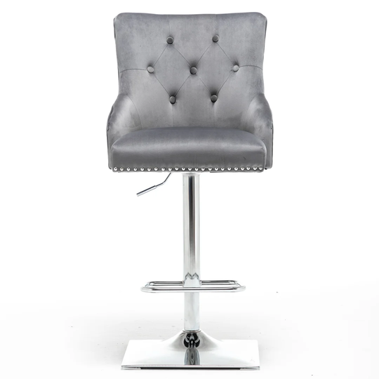 Stovall Height Adjustable Swivel Bar Stool