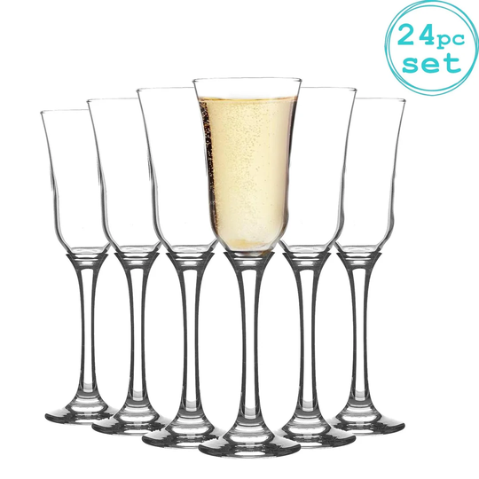 Tromba 225ml Glass Flute Set