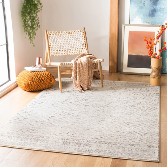 Talarico Hooked Ivory/Grey Rug