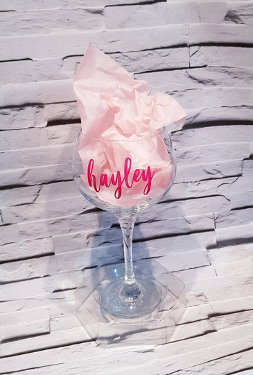 Personalised Gin Glass, Large Gifts For Her, Him, Gin, Lover