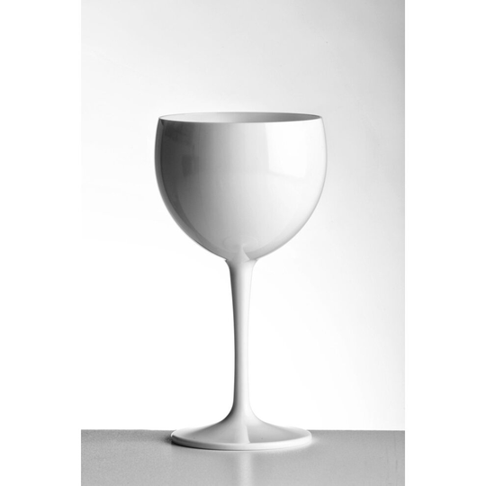 (Pack of 6) Eternity Reusable Unbreakable Polycarbonate Copa Balloon Gin Glass White 400ml
