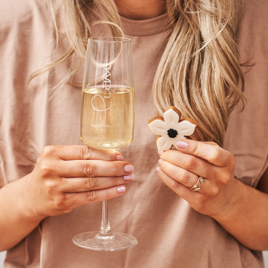 Personalised Champagne/Prosecco Glass [Out Of Stock]