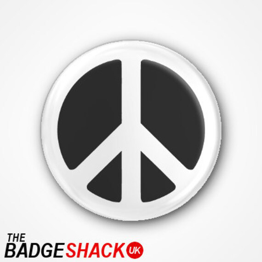 Peace Symbol Badge 2.5cm