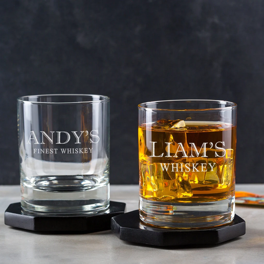 Personalised Whiskey Glass Tumbler