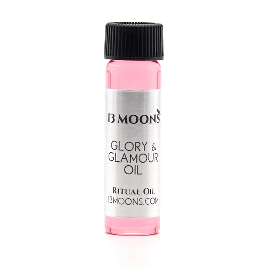 Glory & Glamour Oil By 13 Moons, Spiritual Oil, Ritual Anointing Blended Essential Oils For Wicca, Witchcraft
