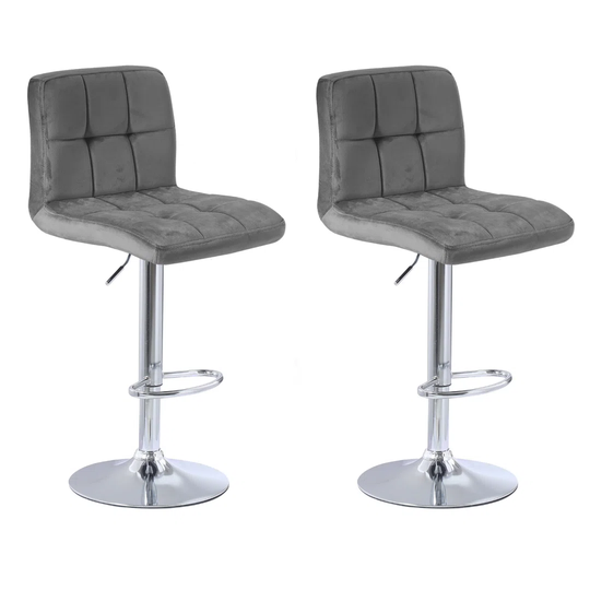 Jabes Swivel Adjustable Height Bar Stool