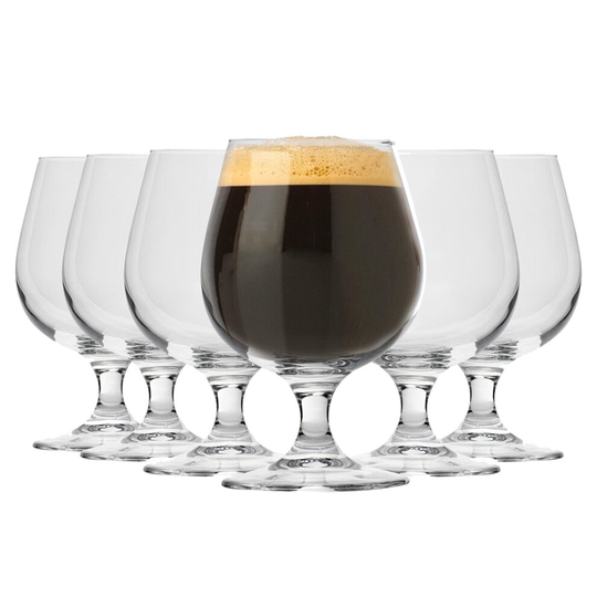Craft Beer Ale Snifter Glasses, 530ml (18oz) - Bormioli Rocco - Set of 6