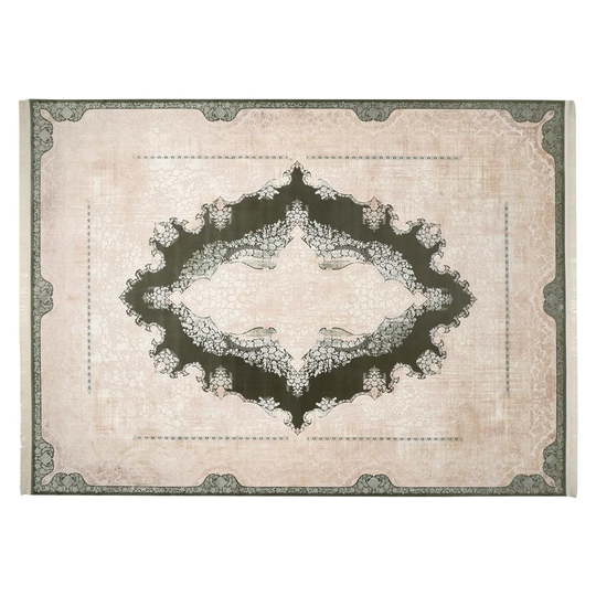 Bearden Tufted Green/Beige Rug